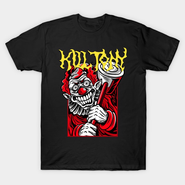 Kill Tony Podcast Death Clown T-Shirt by Soulphur Media